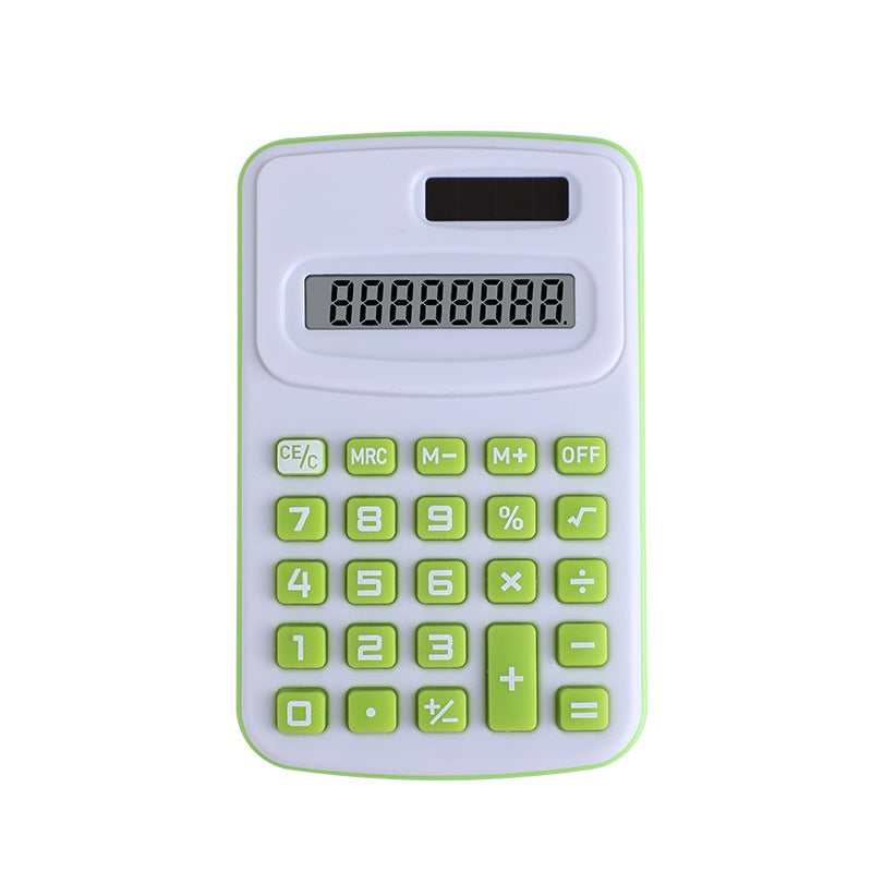 Mini Calculator Pocket 888 Elementary School Calculator Color Computer Advertising Promotional Gift - Image 1
