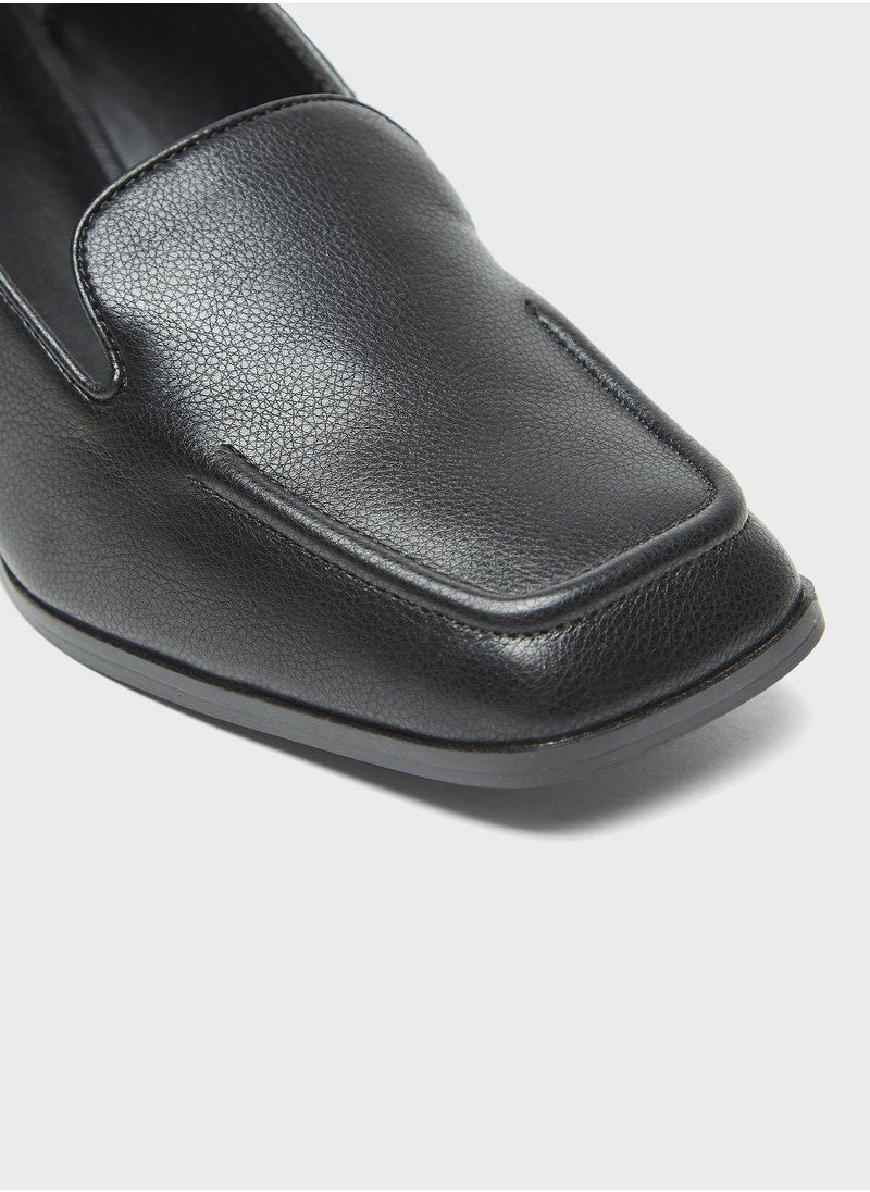 Square Toe Pumps
