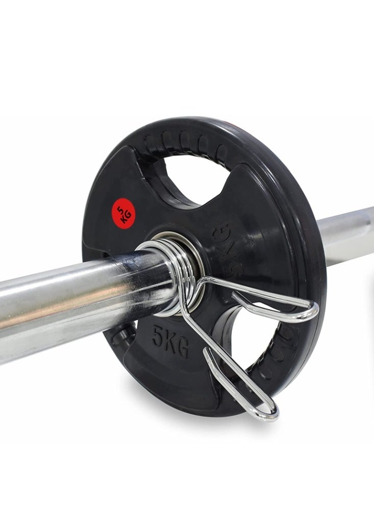 ALCOACH Pair of Olympic Weight Plates, 2 Pieces, 20 Kilograms  - Image 3