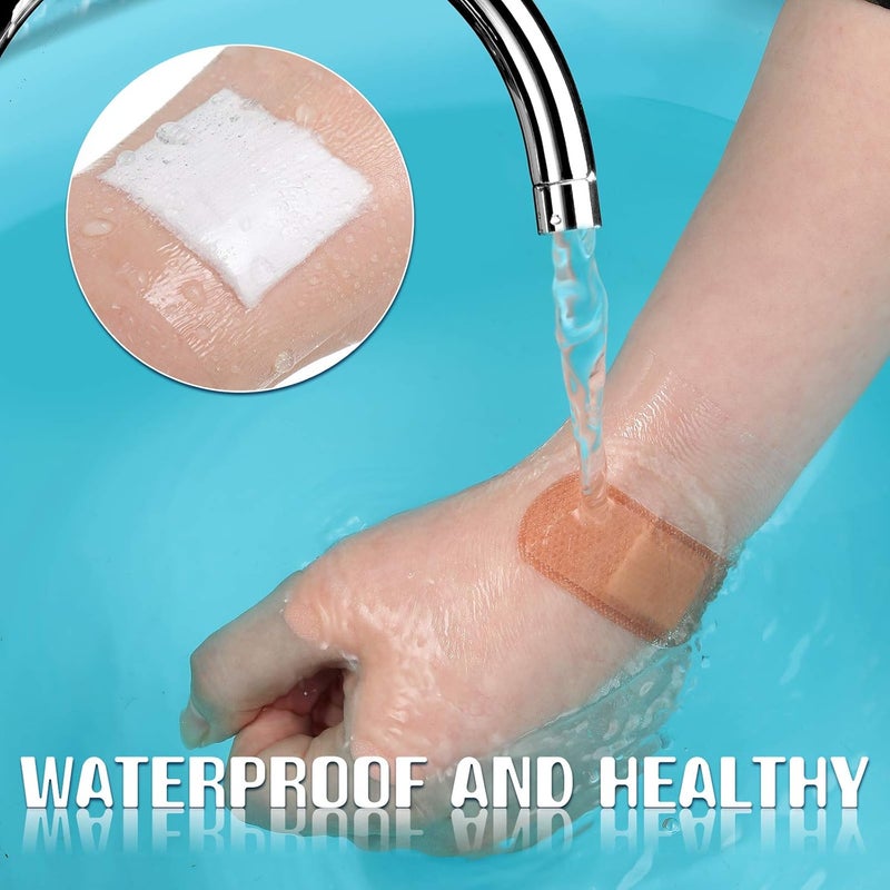 Nuanchu 4 Rolls Transparent Dressing Adhesive Bandage 2 x 21 87 Yard Clear Medical Tape Waterproof Tattoo Tape Cover up for Skin Swimming2 Inch x 547 Yard - Image 5
