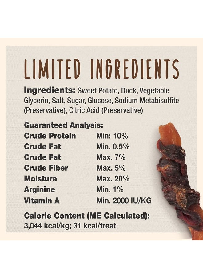 Cadet Cadet Gourmet Sweet Potato & Duck Wraps Dog Treats - Healthy & Natural Duck & Sweet Potato Dog Training Treats for Small & Large Dogs - Inspected & Tested in USA (28 oz.)  - Image 4