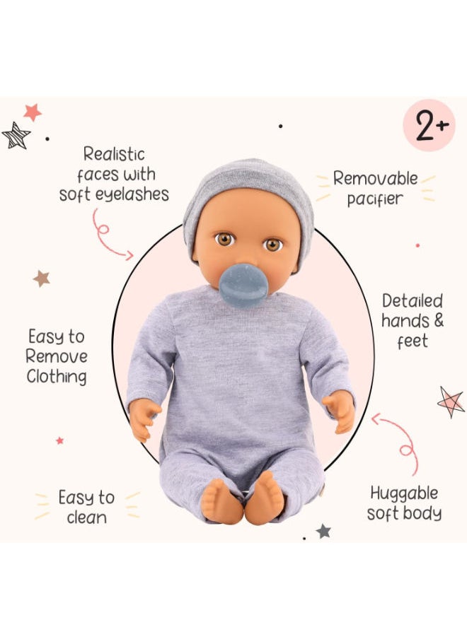 Lullababy 14-Inch Realistic Baby Doll Boy  - Image 3
