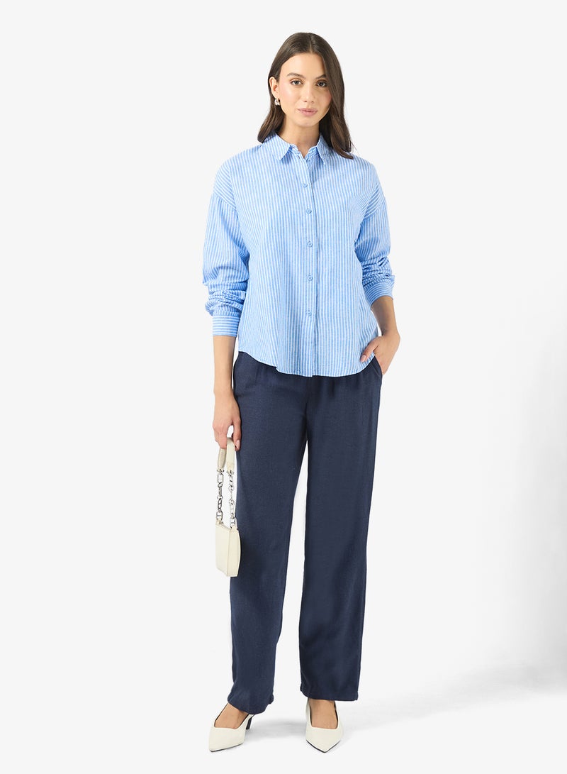 VERO MODA Casual Long Sleeve Shirt - Image 4