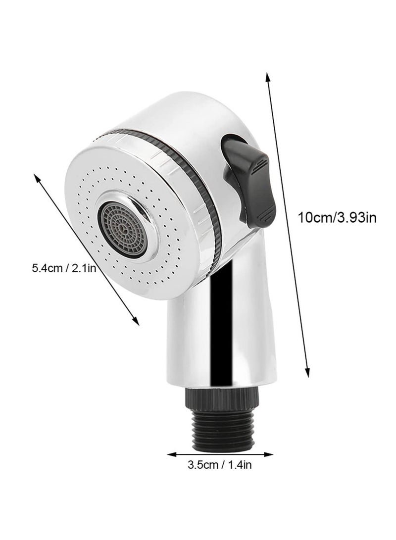Y&D SYOSI, Salon Shampoo Shower Sink Sprayer Head, Bathroom Head for Kids, Pedicure Spa, Side Control Button Stainless Steel Faucet Replacement Pets Baby Hair Washing  - Image 5