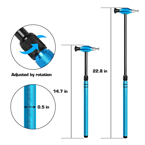WHDZ Paintless Dent Repair Tools Dent Removal Hammer Double-Faced Car Dent Repair Leveling Hammer Telescopic - Image 3