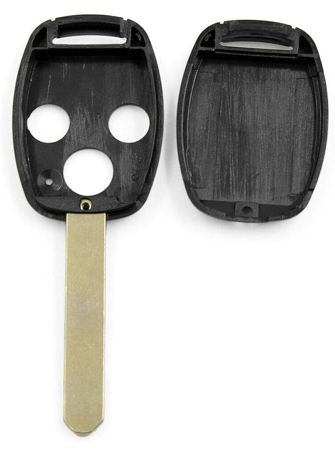 Rubik 3 Button Remote Cover Uncut Key Fob Shell Case For Honda Accord Civic Jazz Fit City Odyssey Crv Pilot Replacement Key - Image 5