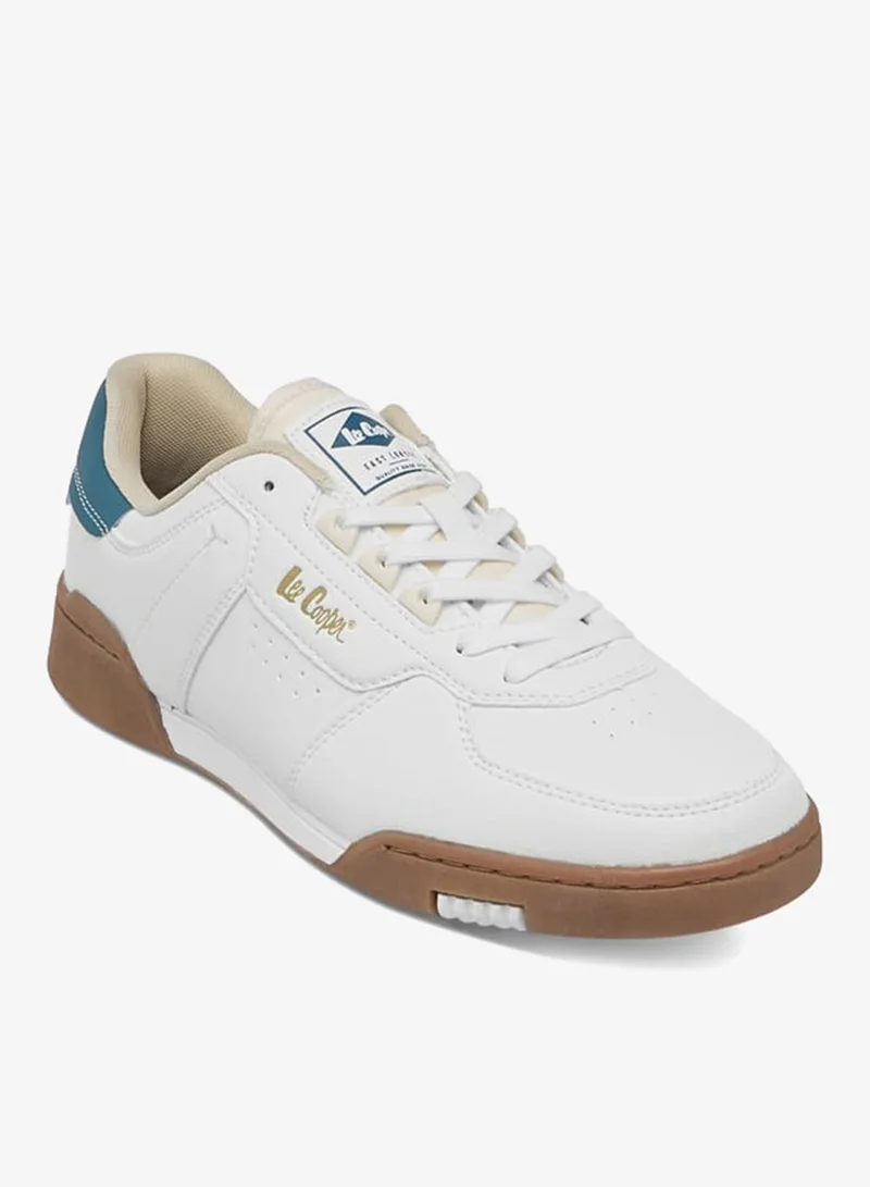 Lee Cooper Men's Panelled Lace-Up Sneakers