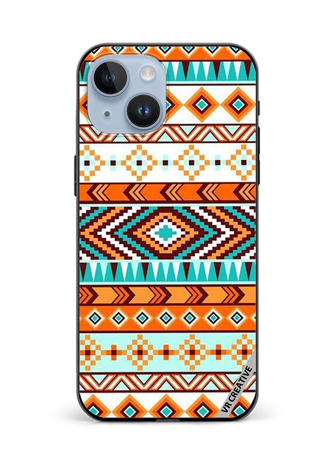 VR CREATIVE Protective Case Cover For Apple iPhone 15 Plus Layer Design Multicolour - Image 1