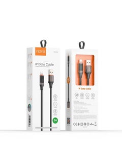 Vidvie Vidvie 3A Lightning Data Cable for iPhone with Digital Display Charger Power Display 1.2m  - Image 2