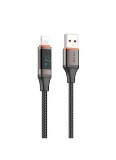 Vidvie Vidvie 3A Lightning Data Cable for iPhone with Digital Display Charger Power Display 1.2m  - Image 3