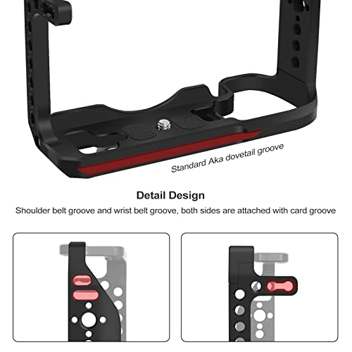 FUGASUN EOS RP Cage, EOS RP Camera Cage for Canon EOS RP Camera Bag Camera Rig Cold Shoe - Image 2
