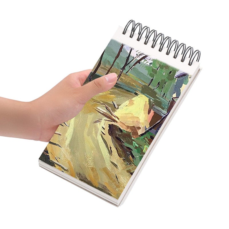 BB Bachmore Bachmore Sketchpad 5.5X8.5 Inch (68lb/100g), 100 Sheets of Spiral Bound Sketch Book for Artist Pro & Amateurs | Marker Art, Colored Pencil, Charcoal for Sketching (1 Pack) - Image 4