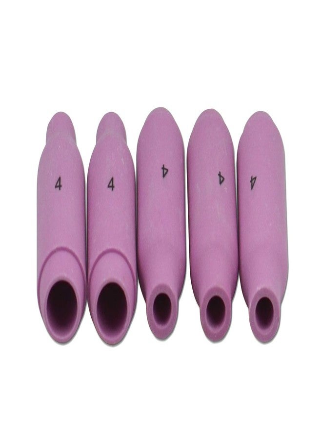 RIVERWELD TIG Alumina Nozzles Ceramic Shield Cups 10N46 8# 1/2" 12.5mm Orifice & D12.5 x 47mm for QQ300 PTA DB SR WP 17 18 26 TIG Welding Torch Pack of 10 - Image 4