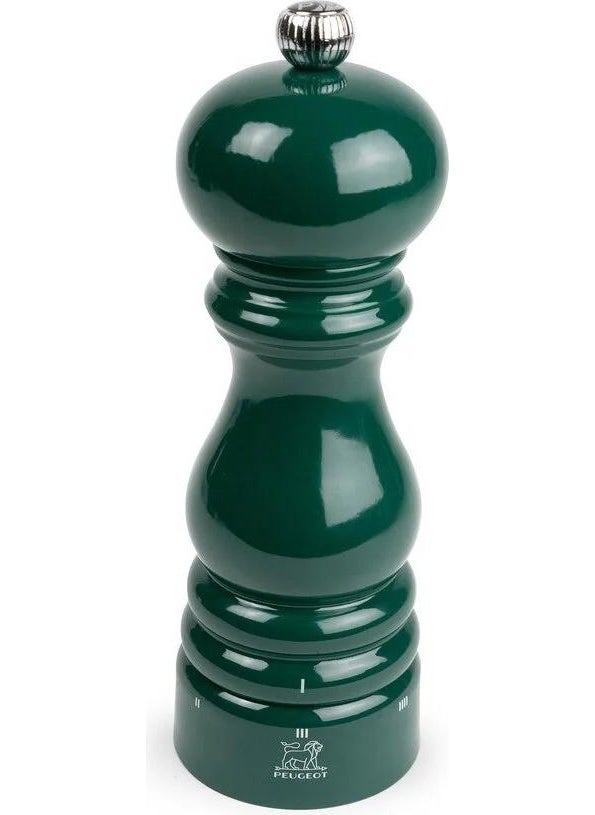 PEUGEOT - Paris Rama Black Pepper Mill 18 cm Green Akyüzhome - Image 1