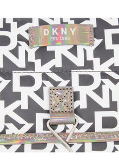 دكني حقيبة مستحضرات التجميل المنتفخة المميزة من DKNY، حقيبة مكياج للسفر صغيرة، حقيبة تخزين صغيرة خفيفة الوزن لمستحضرات التجميل، حقيبة مكياج صغيرة، حقيبة أدوات الزينة للسفر  - Image 3