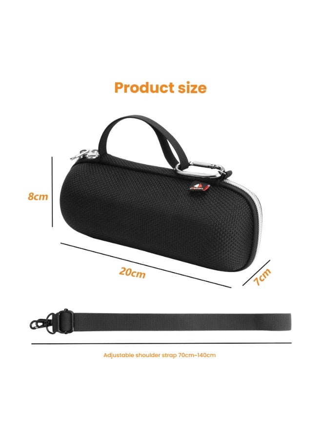 Suitable for JBL FliP7/6/5 Portable Bluetooth Speaker Handheld Single-Shoulder Carrying Case Speaker EVA Storage Case Shockproof and Scratch-Resistant Portable Travel Companion - Image 2
