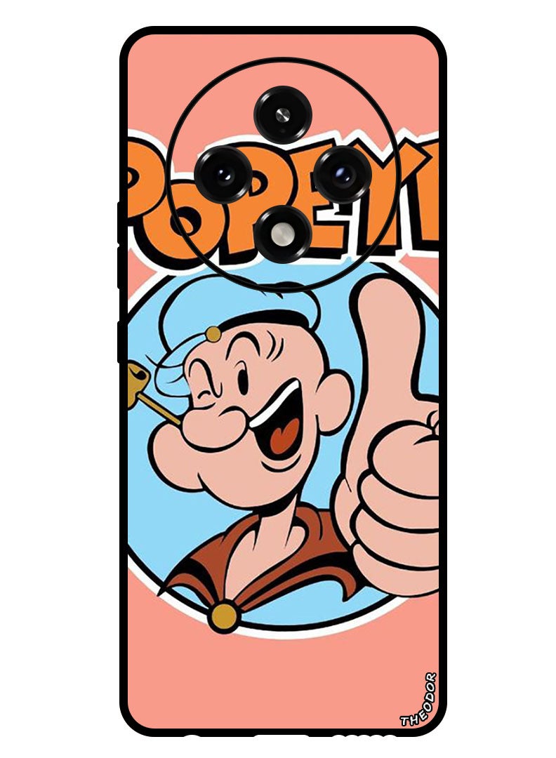 Theodor Protective Case Anti Scratch Shock Proof Bumper Cover For Oppo A3 Pro Popey Thumbs up - Image 1