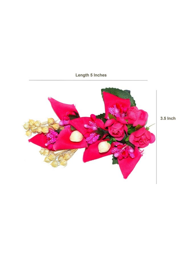 Paradise Paradise®Party Wear Hair Accessories Juda Decoration Hair Accessories For Women, Girls And Kids #3  - Image 2