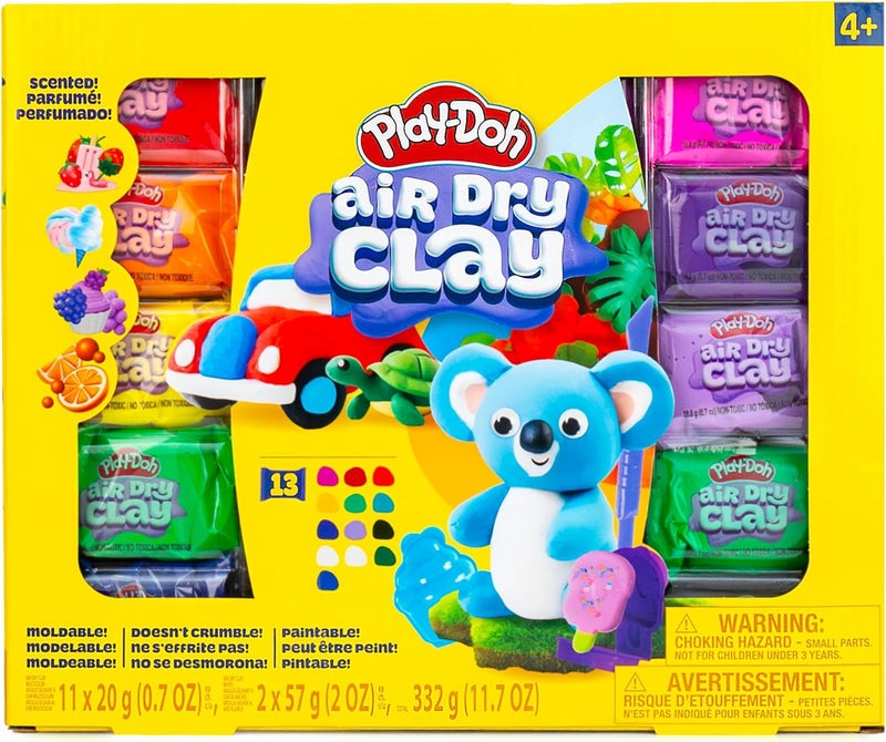 Play-Doh طقم طين بلاي دو الجاف المتنوع (332 جرام، عبوة من 13) - Image 1