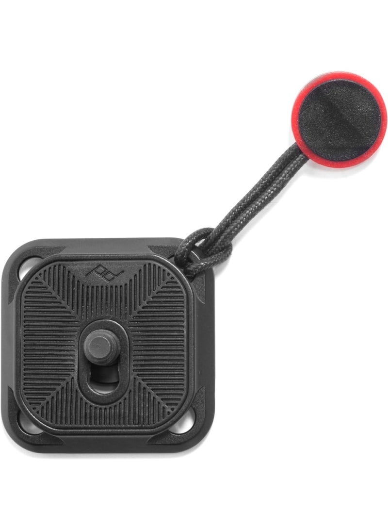 Peak Design Standard Plate PL-S-3 for Capture Camera Clip v3 – Quick Release DSLR & Mirrorless Camera Mounting Plate Arca-Swiss Compatible - Image 2