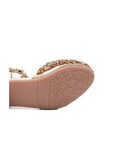 Best Gift Fashion Children High Heel Princess Kids Leather Shoes Summer New Girls Sandals Flower Casual Glitter Crystal Student Party Banquet Shoe  - Image 5