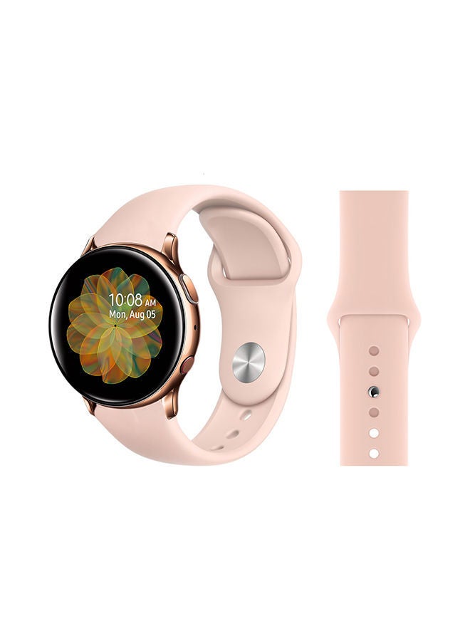 NIBEMINENT Replacement Band For Samsung Galaxy Active/Active2 Pink Sand