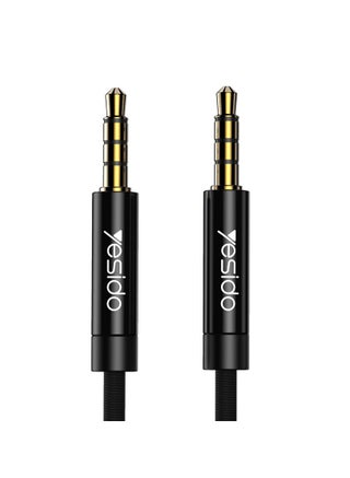 Yesido Nylon Braided 3.5Mm To 3.5mm Jack Aux Auxiliar Audio Cable for Tablet MP3 Laptop Phones - pzsku/Z6652AC14810A53F3F15DZ/45/_/1714022354/c58991b2-cea4-47f6-8731-badfd87a7d89