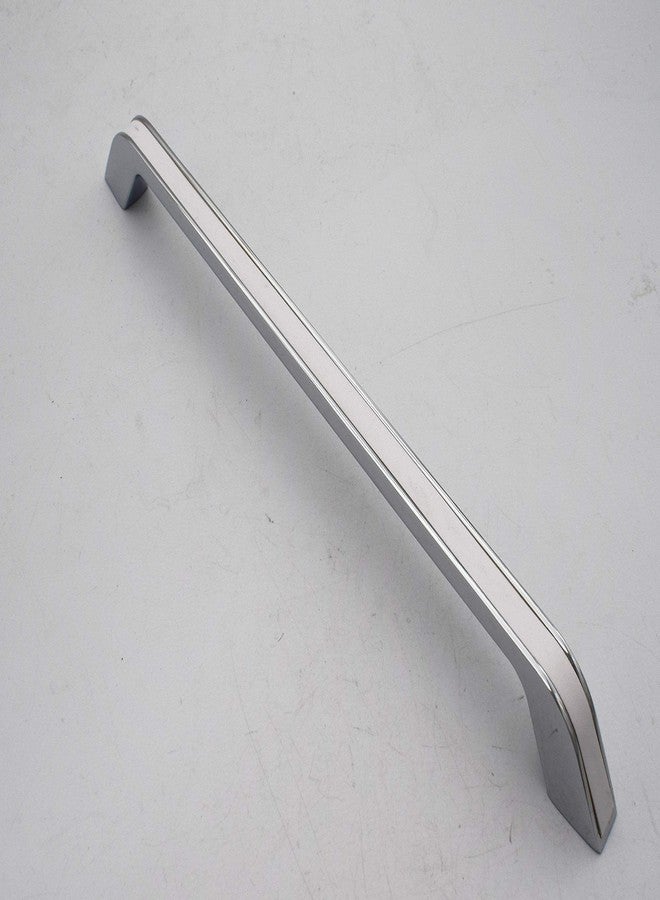 RAB Handle Zinc Kitchen and Office Drawer/Cabinet/Door/Wardrobe Furniture Handle (Code:-Hand Zeep, Finish:- White, Size:- 224mm)