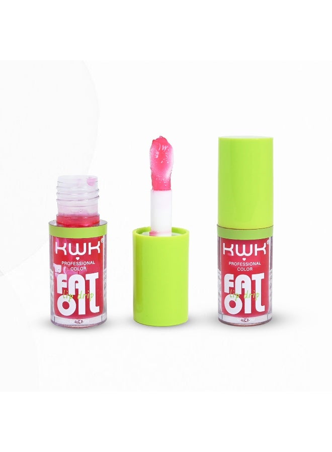 kwk Los Angeles is a cosmetic product that uses a light lip color. It features a glossy texture that gives a shiny, distinctive look. - Image 3