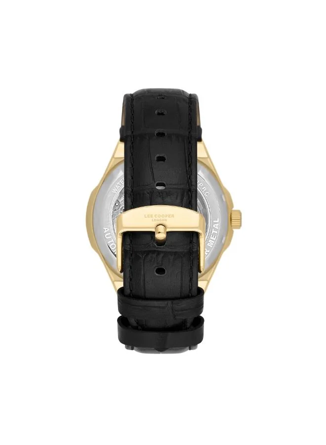 لي كوبر Men's Leather Automatic  Watch LC08050.131 - 43 mm