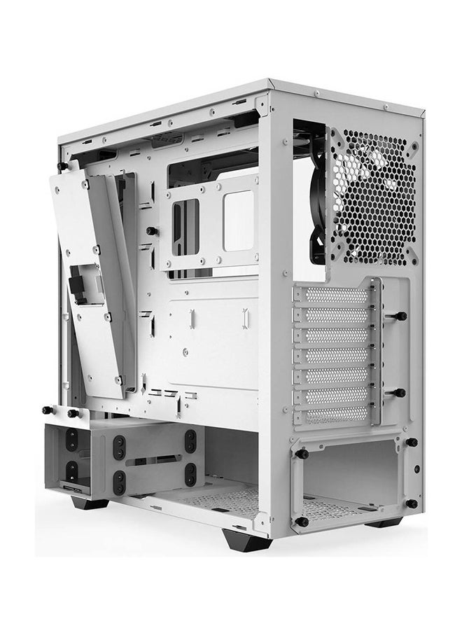 be quiet! Pure Base 500 DX aRGB Mid Tower Computer Case, 3x Preinstalled Pure Wings 2 140mm Fans, Up to 360mm Radiator Support, ABS + Steel + Tempered Glass Materials, White | BGW38  - Image 3