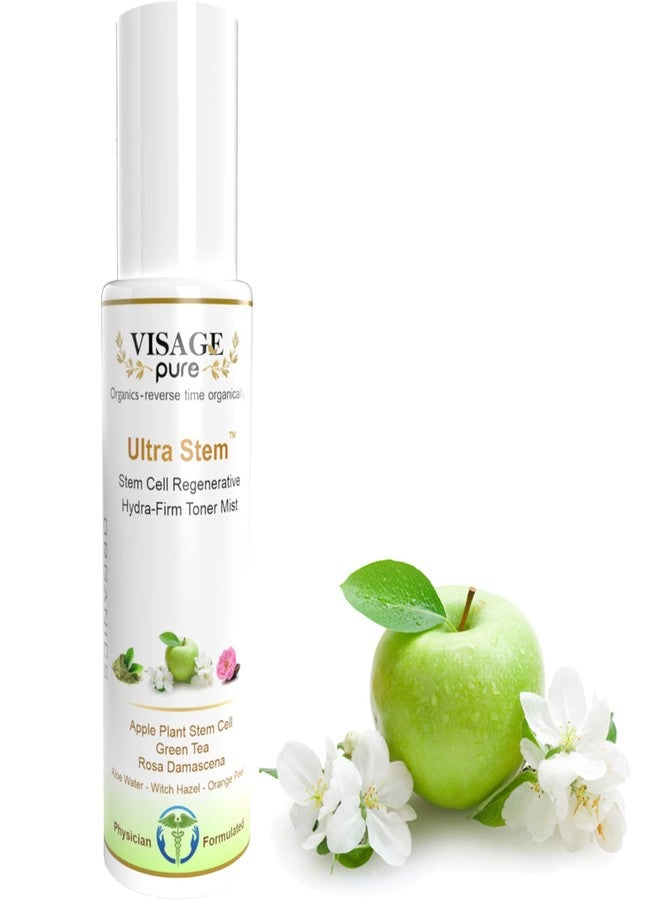 Visage Pure Ultra Stem Regenerative Anti-Aging Toner - Extra Strength Highest Concentration Stem Cell Toner. Tightens The Skin and Minimizes Pores - Organic - Physician Formulated -Research Supported - Image 1