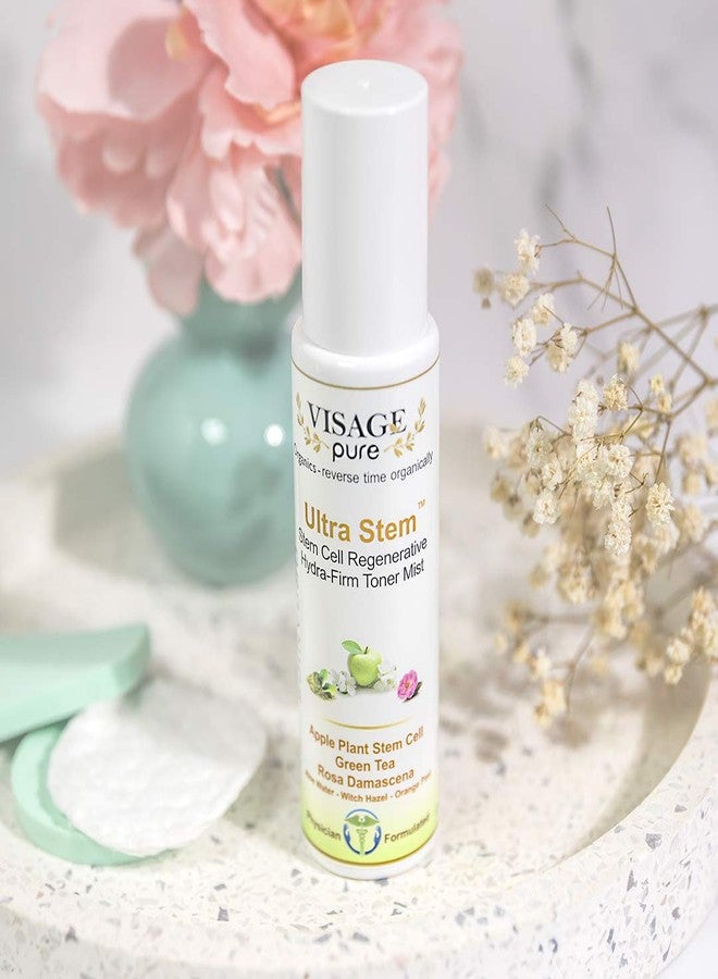 Visage Pure Ultra Stem Regenerative Anti-Aging Toner - Extra Strength Highest Concentration Stem Cell Toner. Tightens The Skin and Minimizes Pores - Organic - Physician Formulated -Research Supported - Image 4