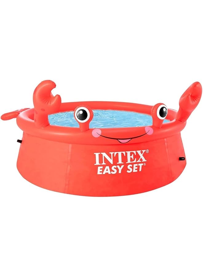 INTEX 6Ft X 20In Happy Crab Easy Set Pool - Image 1