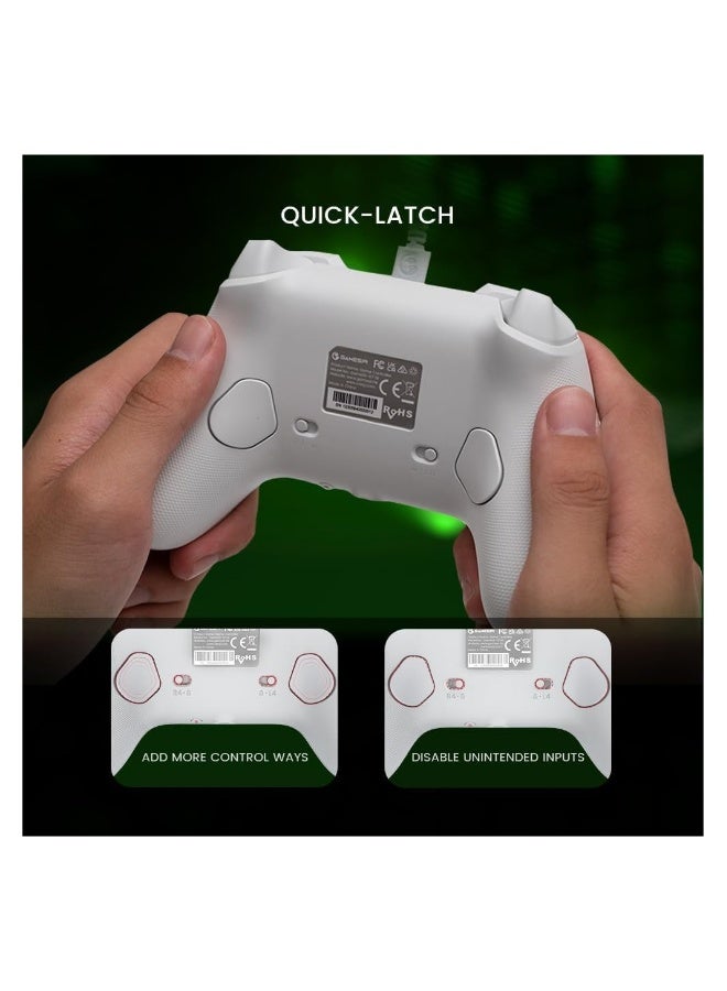 GameSir G7 SE Wired Controller For Xbox Series X,Xbox Series S,Xbox One,Windows 10/11, Plug And Play Gaming Gamepad With Hall Effect Joysticks/Hall Trigger, 3.5mm Audio Jack  - Image 4