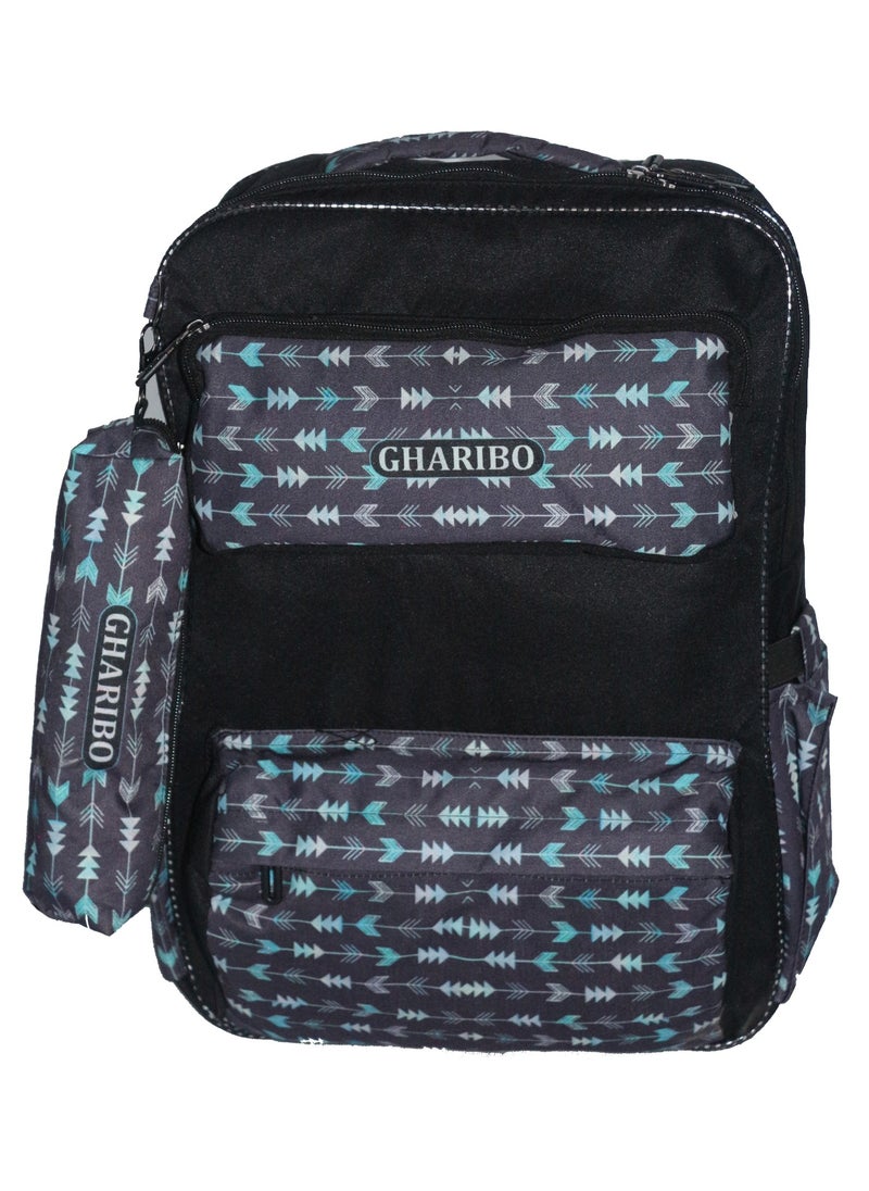 Gharibo Bags - School backpack model 3 Arrows - Image 1