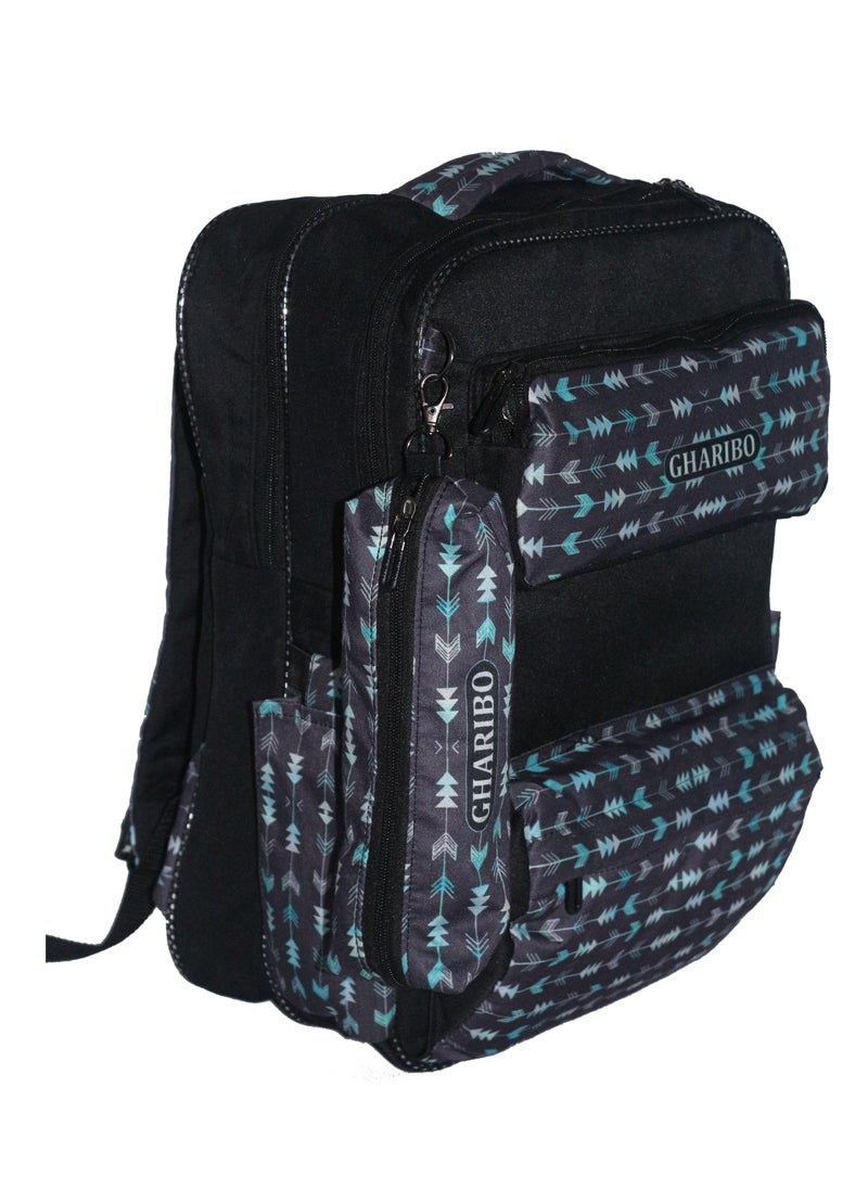 Gharibo Bags - School backpack model 3 Arrows - Image 1