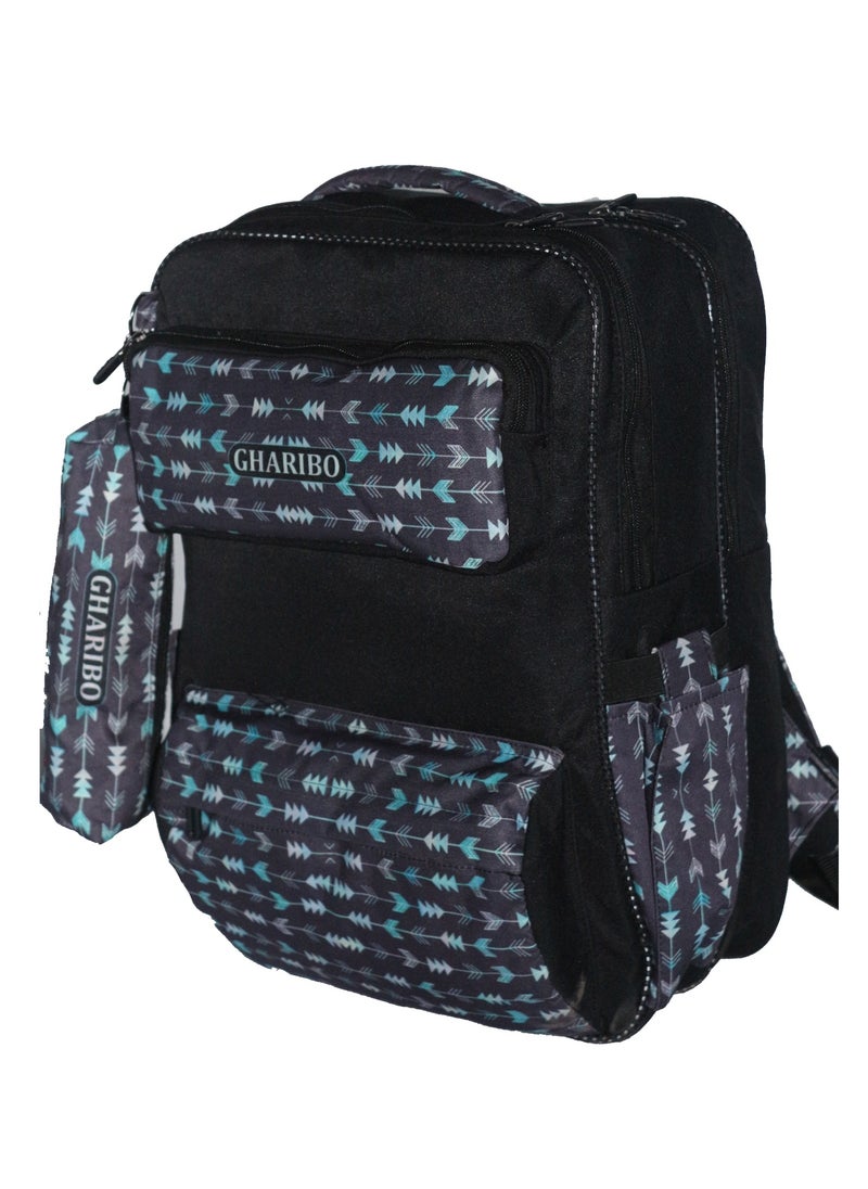 Gharibo Bags - School backpack model 3 Arrows - Image 1