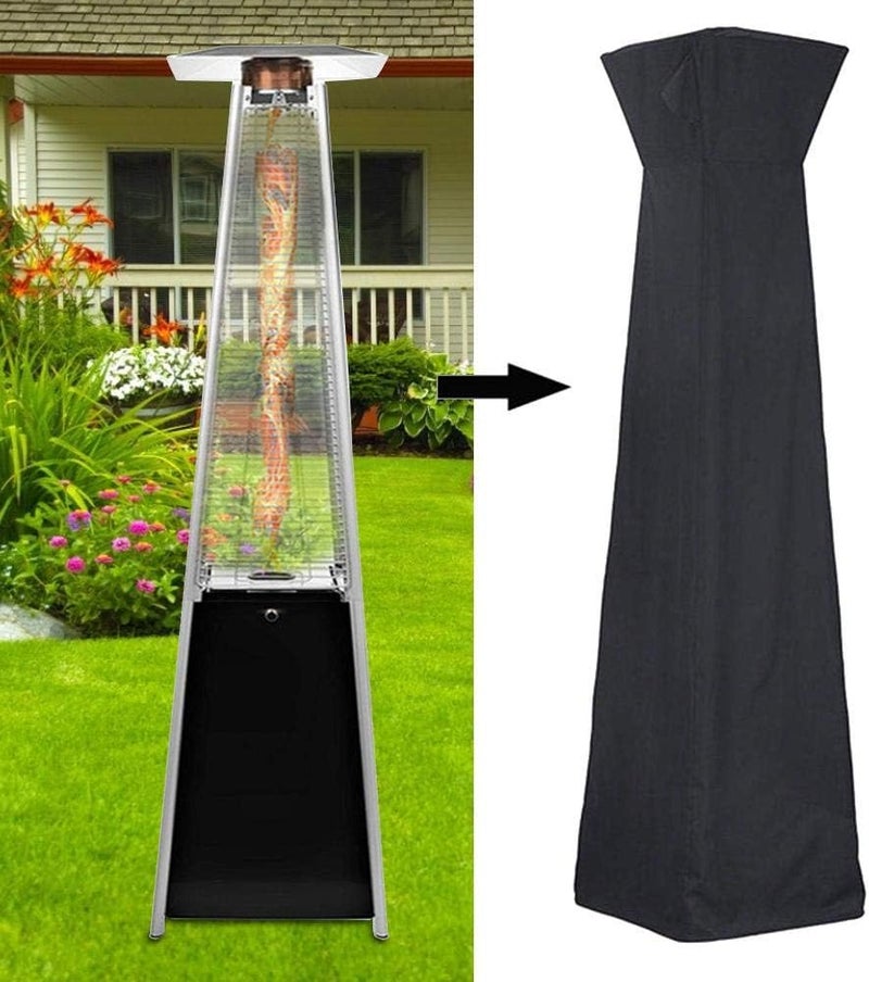 klarako Patio Heater Cover,The Dust Cover Is Made Ofhigh-Quality Fabric, Which Is Light In Weight And Can Be Used To Cover The Surface Of The Object, Such As Dustproof, Etc(black) - Image 4