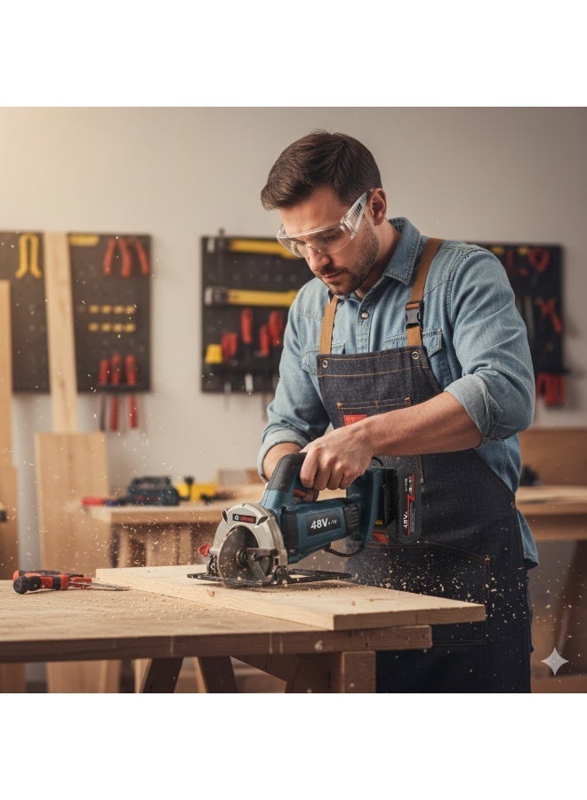 Genuine 48V (48V) Lithium-ion Battery - High Capacity Compatible with all 48V Cordless Power Tools - Fast Charging and Long Lifespan, Ideal Replacement for Power Tool Batteries - Image 2