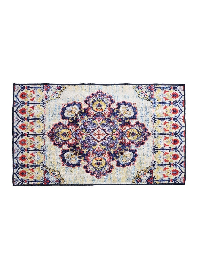 Status سجادة عدسية مطبوعة ثلاثية الأبعاد عتيقة من الفارسية لمنطقة النوم/المعيشة/المنزل مع قاعدة مضادة للانزلاق - Image 2