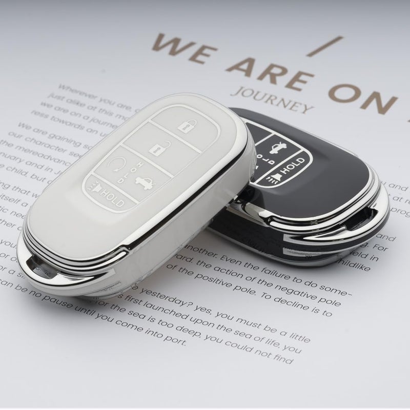 Tautrophen Key Fob Cover for Honda 2023 2024 Civic Accord Pilot HRV CRV Odyssey Car Key Case Protector Holder Shell - Image 4