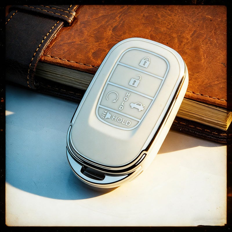 Tautrophen Key Fob Cover for Honda 2023 2024 Civic Accord Pilot HRV CRV Odyssey Car Key Case Protector Holder Shell - Image 3