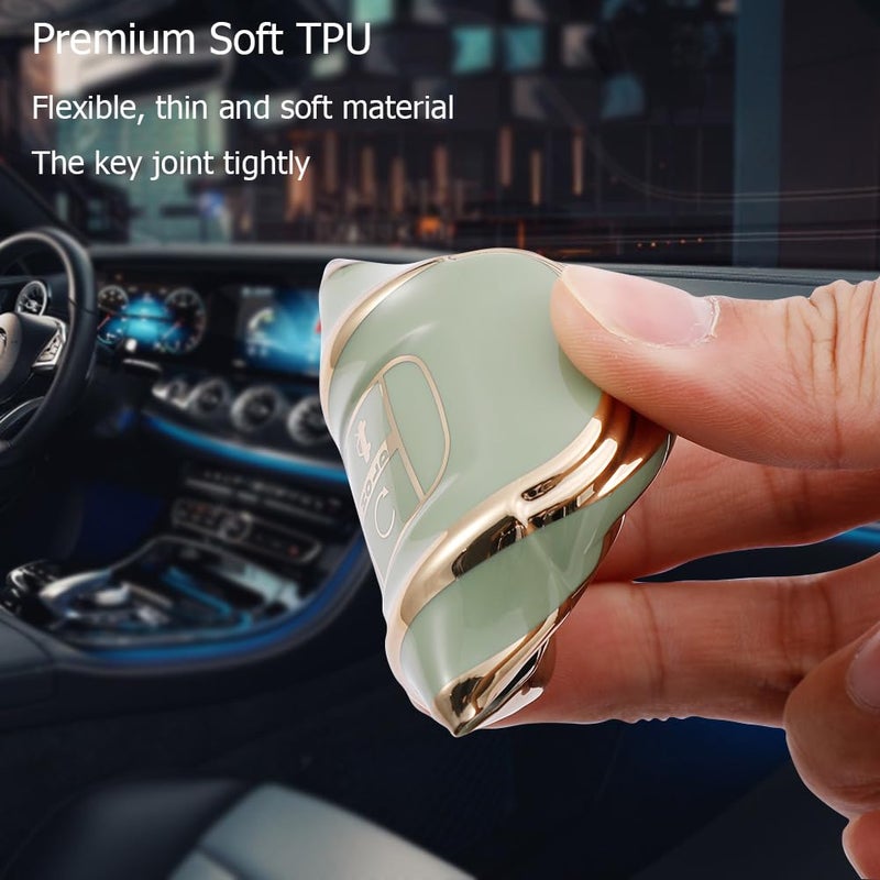 Tautrophen Key Fob Cover for Honda 2023 2024 Civic Accord Pilot HRV CRV Odyssey Car Key Case Protector Holder Shell - Image 5