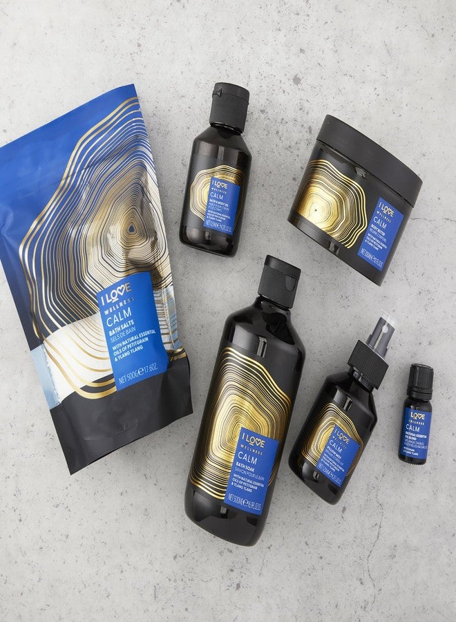 I LOVE Wellness Calm Bath Salts - Moisturizing Bath Soak for Dry Skin - Calming Bath Salts - Sea Salt and Chamomile Formula, Essential Oils - 17.6 oz - Image 5