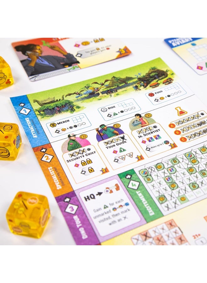 Pandasaurus Games Dinosaur Island - Rawr 'N Write, One Size - Image 1