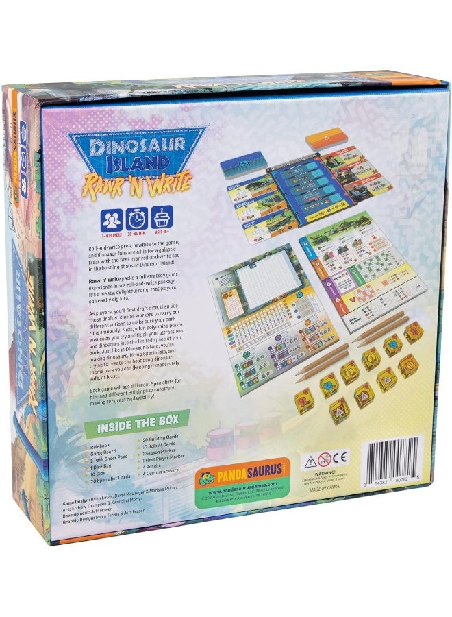 Pandasaurus Games Dinosaur Island - Rawr 'N Write, One Size - Image 2