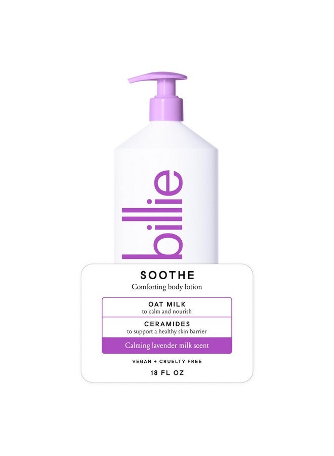 Billie Soothe Comforting Body Lotion, Oat Milk + Ceramides, 18oz - Image 1