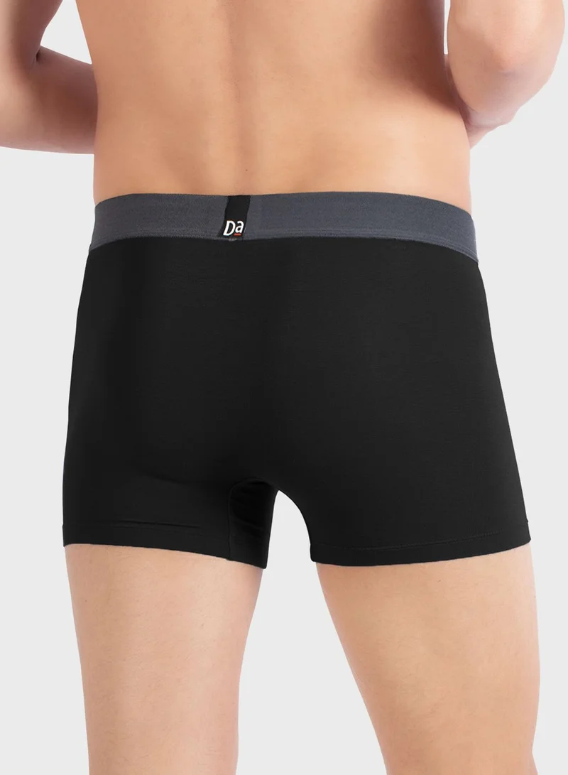 DaMENSCH 3 Pack Logo Band Trunks