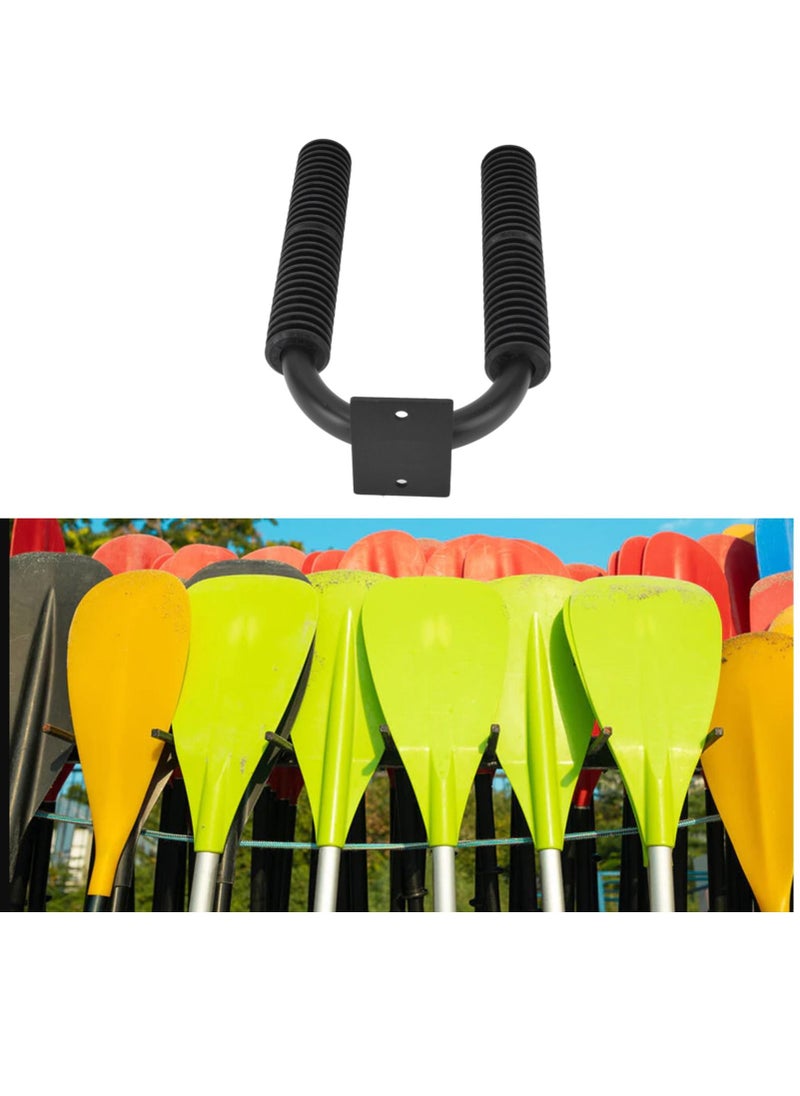 e Kayak Paddle Holder Wall Mounted 20KG Loading Paddle Rack Easy Installation Paddle Board Wall Mount with Screws for Garage
